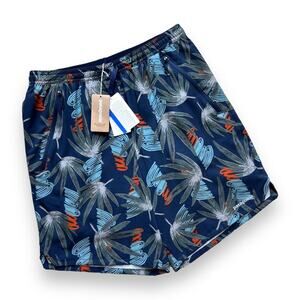 Patagonia Nine Trails Tropical Ecuador New Navy Shorts Men’s Size Small